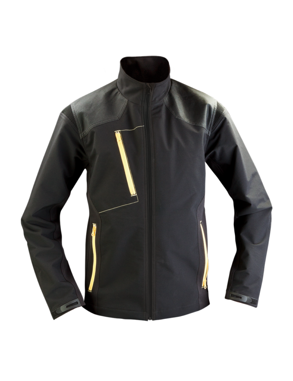 Bluza Pure Black/Yellow 111