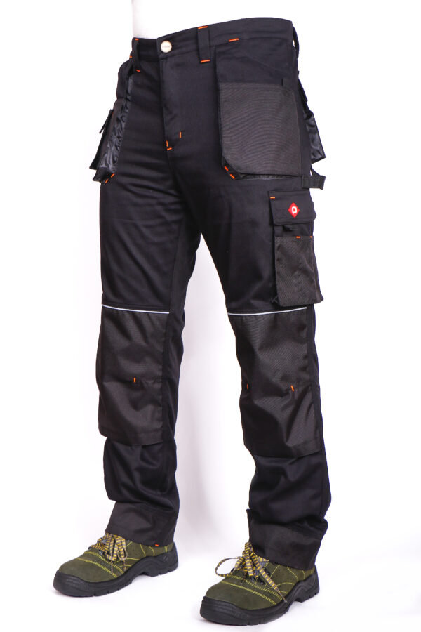 PSW-4003 SPODNIE ROBOCZE DO PASA CZARNE