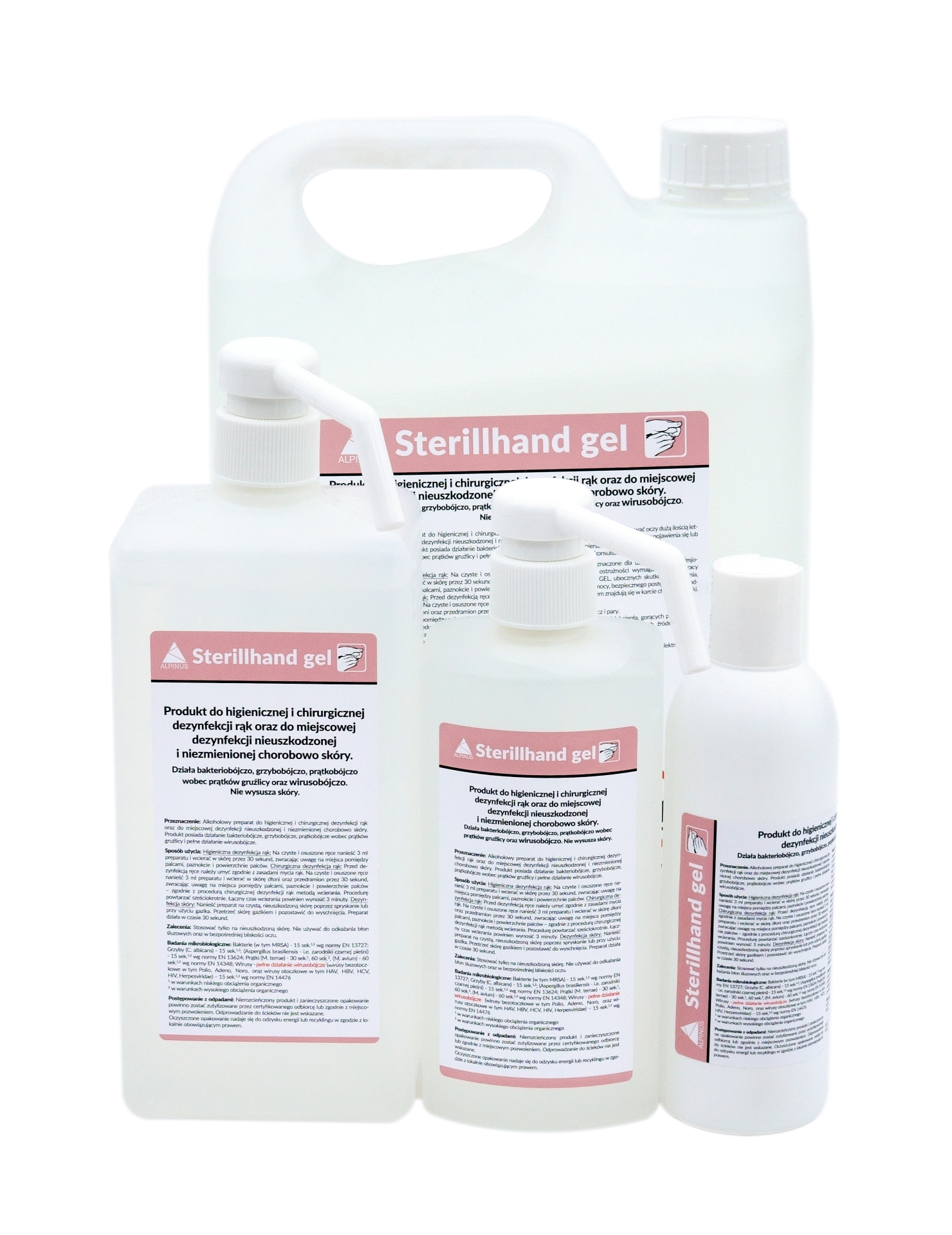 Sterillhand Żel do dezynfekcji rąk 5L - obrazek 3