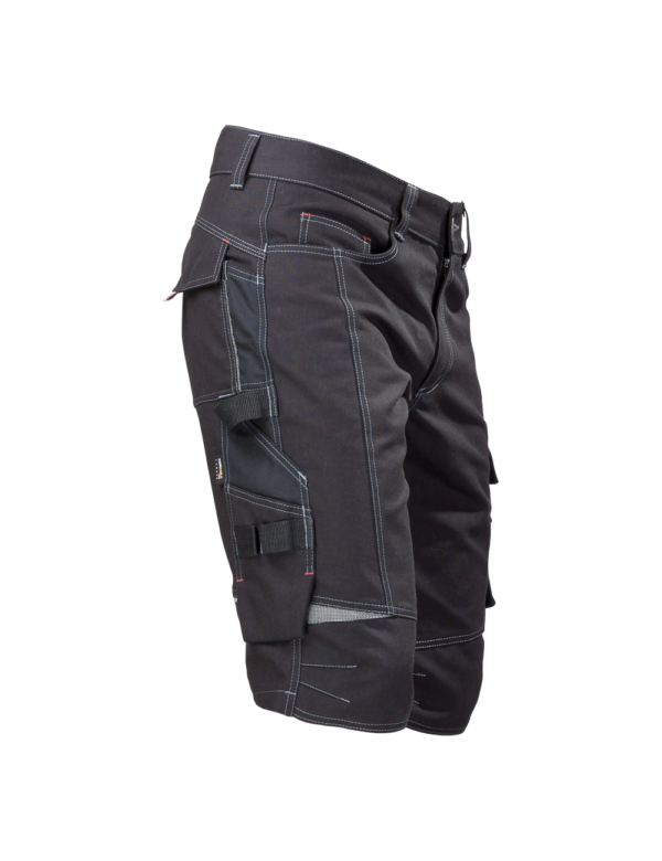 Krótkie Spodenki Pirate Black Z Wielofunkcyjnymi Kieszeniami 111 - obrazek 3